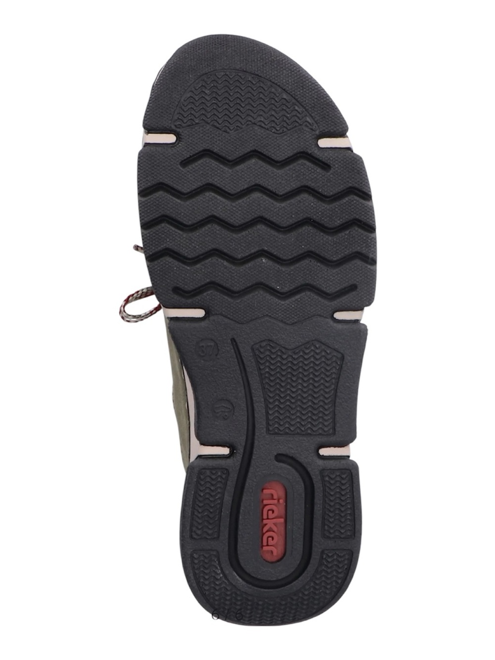 RIEKER Women’s 45973 Angela Sneaker Liane/Black Size 8/40 NWT MSRP $135 No Box - Picture 11 of 16